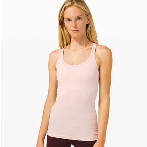 Lululemon Ebb To Street Tank Misty Pink